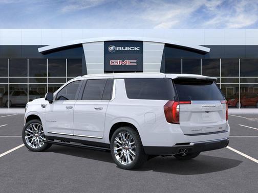 Glacier White Tricoat 2026 GMC Yukon XL Denali