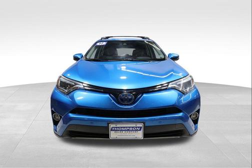 Blue 2017 Toyota RAV4 Hybrid Limited