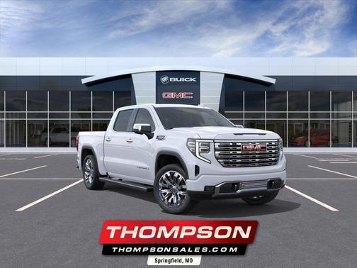 Glacier White Tricoat 2026 GMC Sierra 1500 Denali