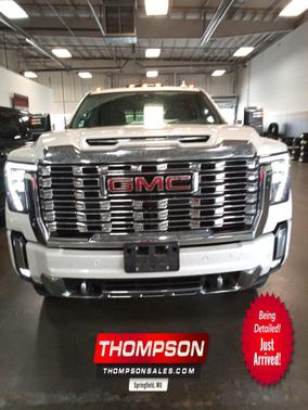 White Frost Tricoat 2024 GMC Sierra 2500 Denali