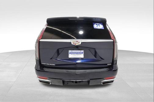 Dark Moon Blue Metallic 2021 Cadillac Escalade ESV Premium Luxury
