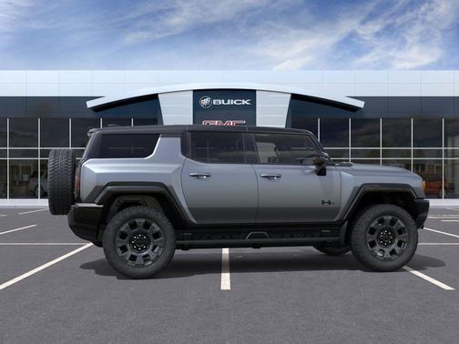 Magnus Gray Matte 2026 GMC HUMMER EV SUV 3X