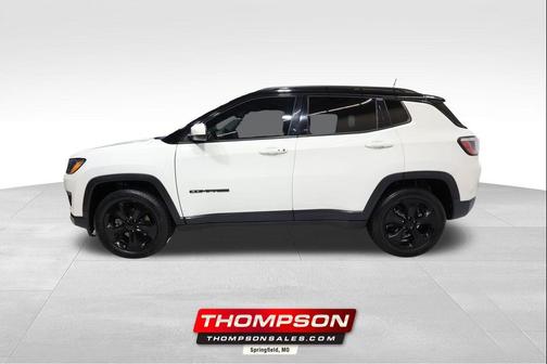 White Clearcoat 2021 Jeep Compass Latitude