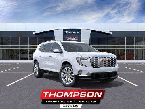 Glacier White Tricoat 2027 GMC Acadia Denali