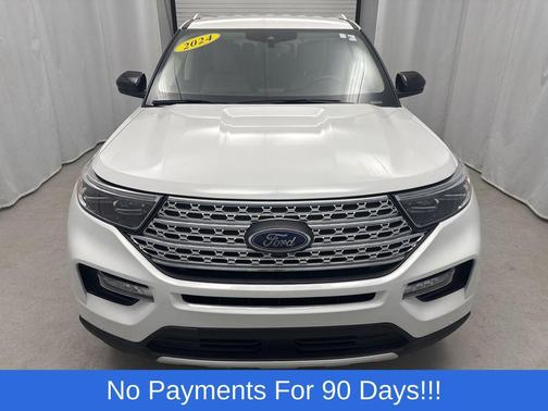 Oxford White 2024 Ford Explorer Limited