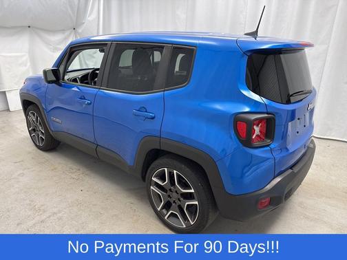 Brilliant Blue Metallic Clear Coat 2020 Jeep Renegade Sport