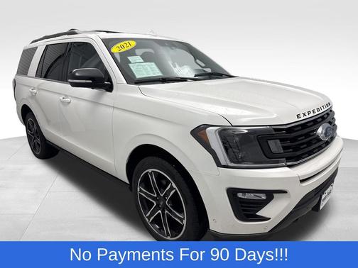 Star White Metallic Tri-Coat 2021 Ford Expedition Limited