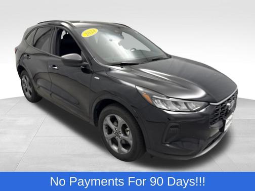 Agate Black Metallic 2024 Ford Escape ST-Line