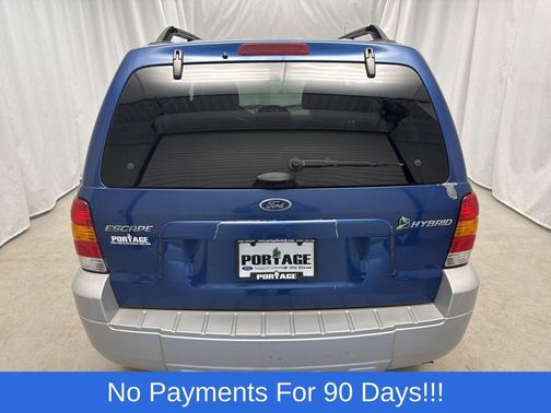 Vista Blue Clearcoat Metallic 2007 Ford Escape Hybrid Base
