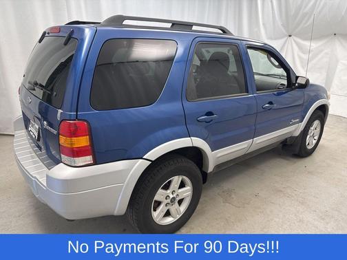 Vista Blue Clearcoat Metallic 2007 Ford Escape Hybrid Base