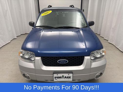 Vista Blue Clearcoat Metallic 2007 Ford Escape Hybrid Base