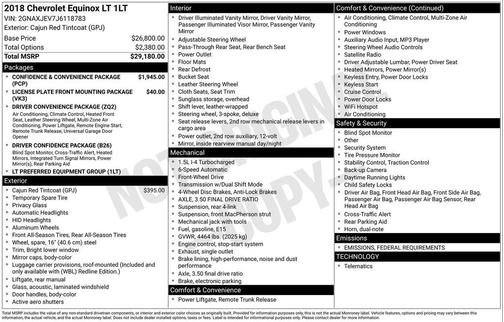 2018 Chevrolet Equinox LT