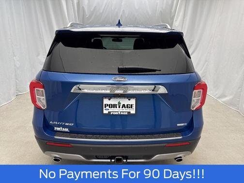 Atlas Blue Metallic 2020 Ford Explorer Limited