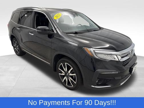Crystal Black Pearl 2022 Honda Pilot Touring 8-Passenger