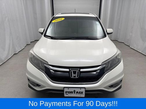 White 2016 Honda CR-V EX-L