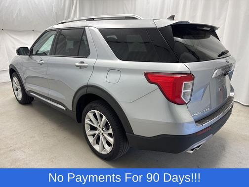 Iconic Silver Metallic 2023 Ford Explorer Platinum