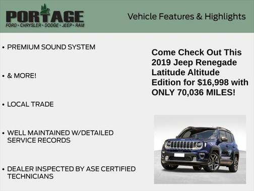 2019 Jeep Renegade Latitude