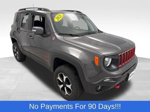 Granite Crystal Metallic Clearcoat 2021 Jeep Renegade Trailhawk
