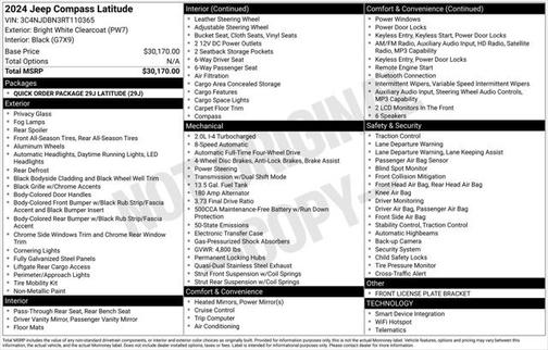 2024 Jeep Compass Latitude