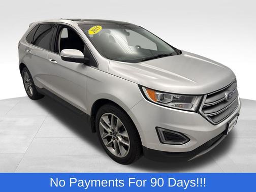 Ingot Silver 2015 Ford Edge Titanium