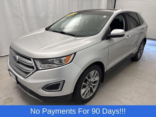 Ingot Silver 2015 Ford Edge Titanium