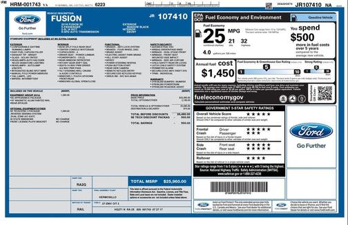 2018 Ford Fusion SE