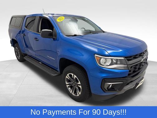 Bright Blue Metallic 2021 Chevrolet Colorado Z71