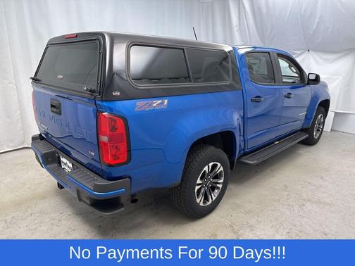 Bright Blue Metallic 2021 Chevrolet Colorado Z71