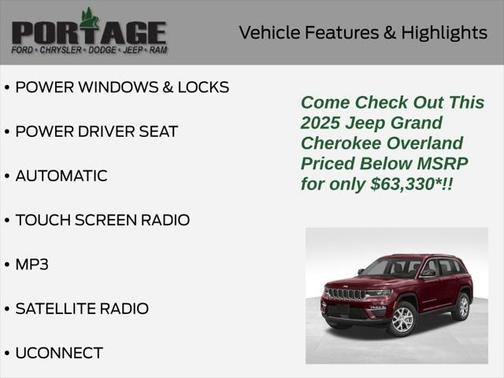 2025 Jeep Grand Cherokee Overland