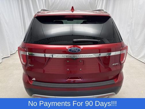 Ruby Red Metallic Tinted Clearcoat 2017 Ford Explorer XLT
