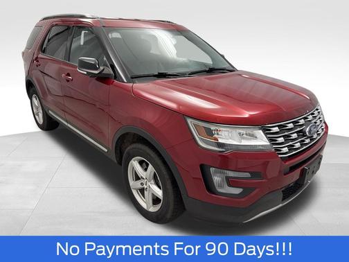 Ruby Red Metallic Tinted Clearcoat 2017 Ford Explorer XLT