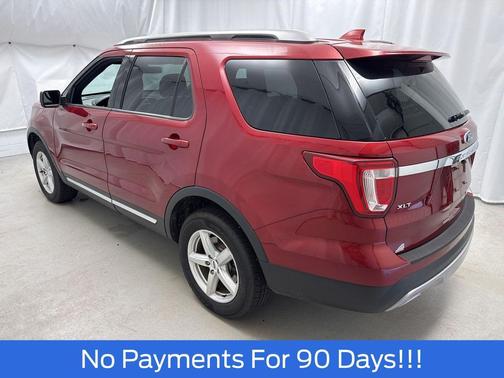 Ruby Red Metallic Tinted Clearcoat 2017 Ford Explorer XLT