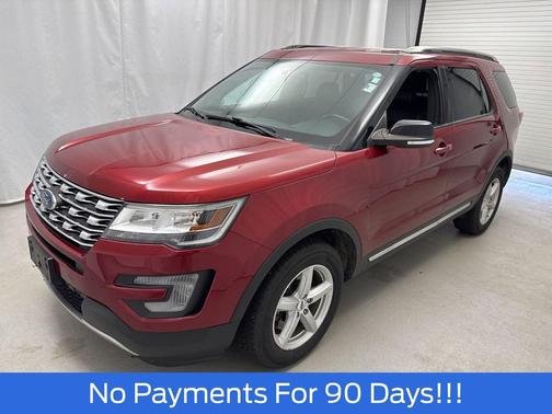 Ruby Red Metallic Tinted Clearcoat 2017 Ford Explorer XLT