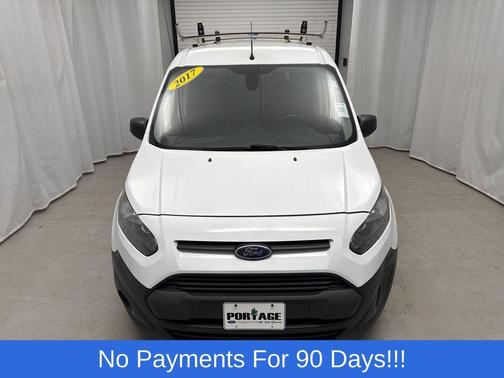 Frozen White 2017 Ford Transit Connect XL