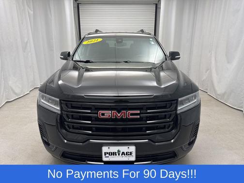 Ebony Twilight Metallic 2021 GMC Acadia AWD SLT