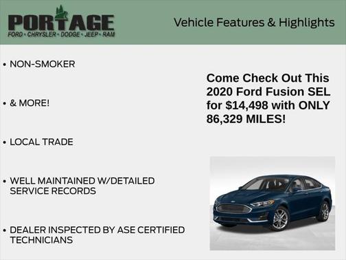 2020 Ford Fusion SEL