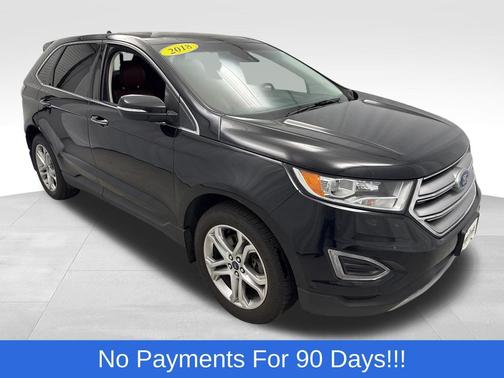 Shadow Black 2018 Ford Edge Titanium