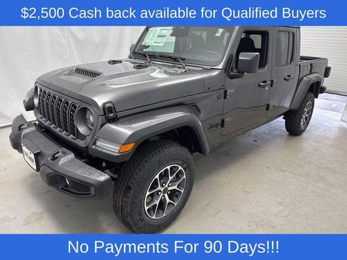 Granite Crystal Metallic Clearcoat 2026 Jeep Gladiator Sport S