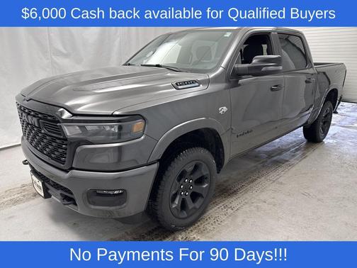 Granite Crystal Metallic Clearcoat 2026 RAM 1500 Big Horn/Lone Star
