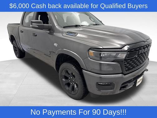 Granite Crystal Metallic Clearcoat 2026 RAM 1500 Big Horn/Lone Star
