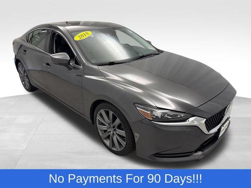 Machine Gray Metallic 2018 Mazda Mazda6 Grand Touring