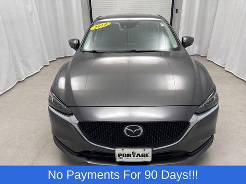 Machine Gray Metallic 2018 Mazda Mazda6 Grand Touring
