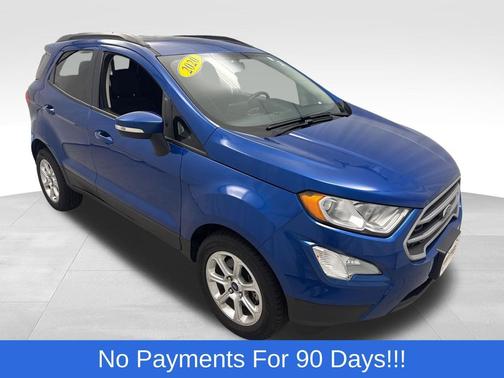 Lightning Blue Metallic 2020 Ford EcoSport SE