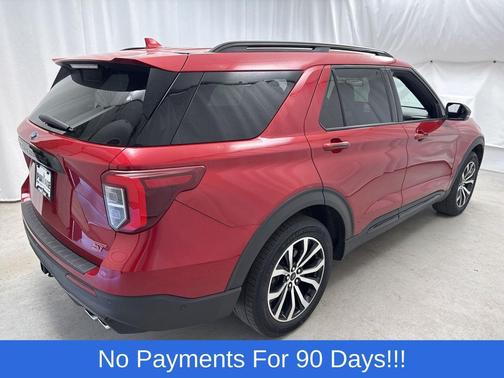 Rapid Red Metallic Tinted Clearcoat 2020 Ford Explorer ST