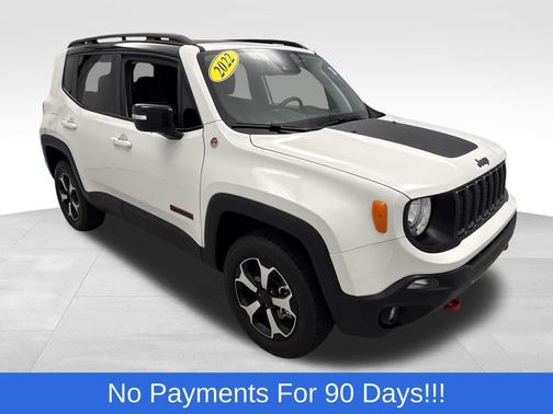 Alpine White Clearcoat 2022 Jeep Renegade Trailhawk