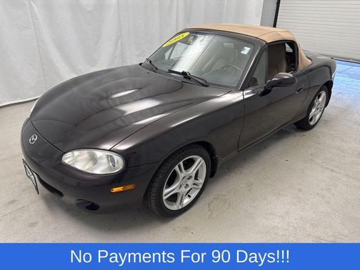 Black Cherry Mica 2005 Mazda MX-5 Miata LS