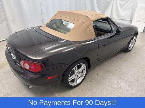 Black Cherry Mica 2005 Mazda MX-5 Miata LS