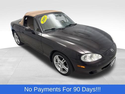 Black Cherry Mica 2005 Mazda MX-5 Miata LS