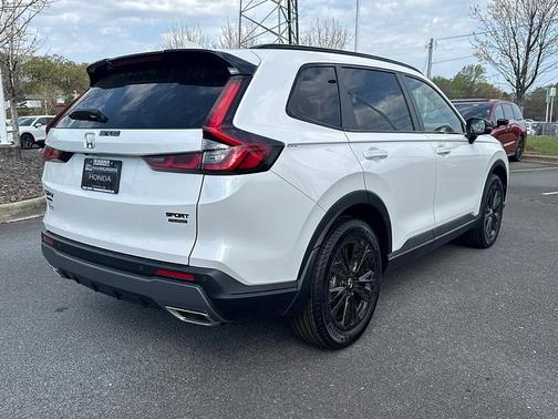 Platinum White Pearl 2026 Honda CR-V Hybrid Sport Touring