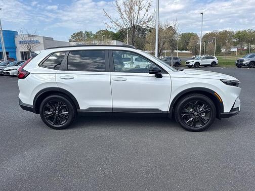 Platinum White Pearl 2026 Honda CR-V Hybrid Sport Touring